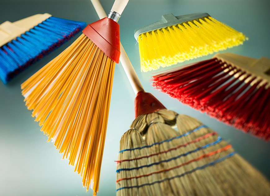 Besom and special brooms